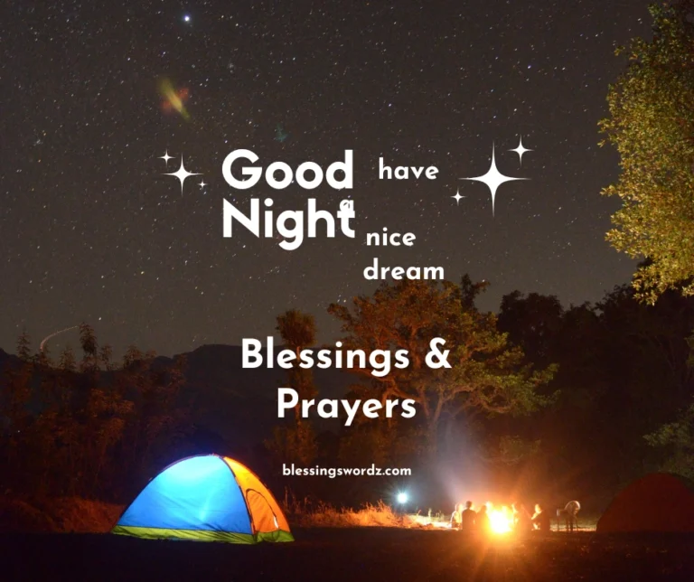 good night blessings