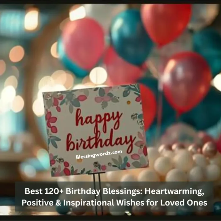 Birthday Blessings