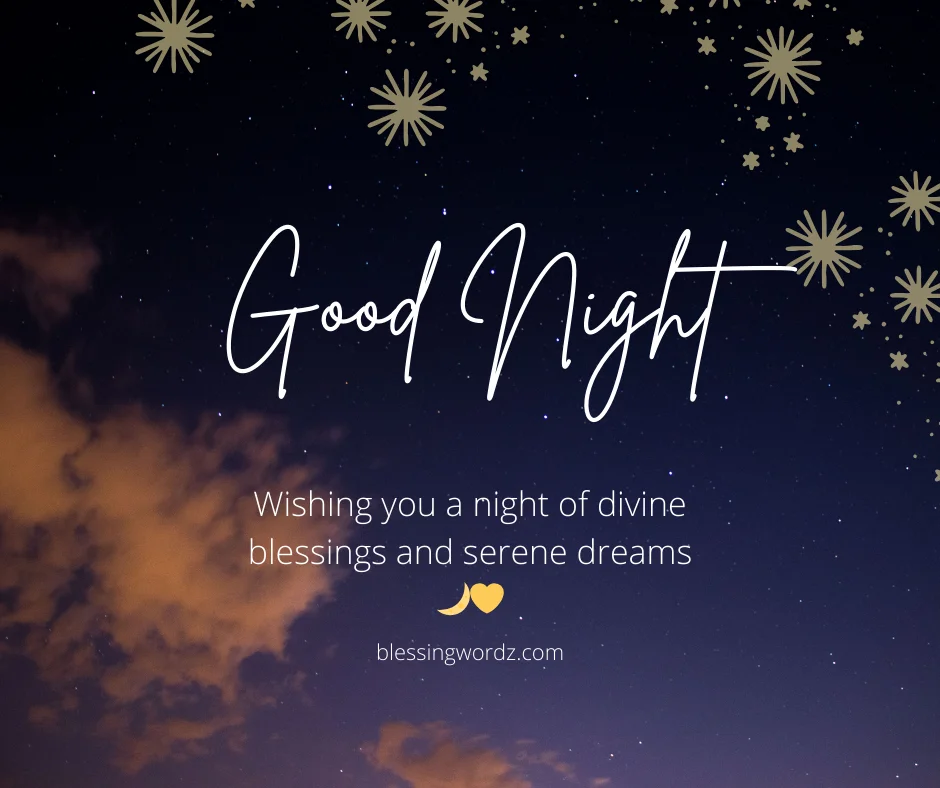 Blessed Good Night Quotes