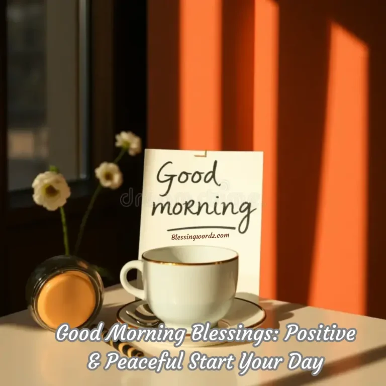 Good Morning Blessings