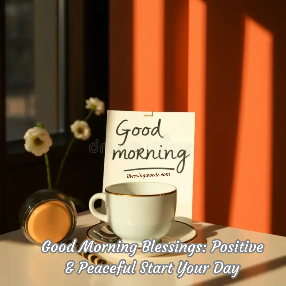 Good Morning Blessings