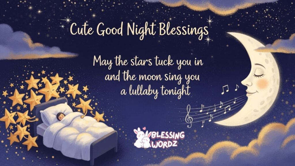 cute good night blessings