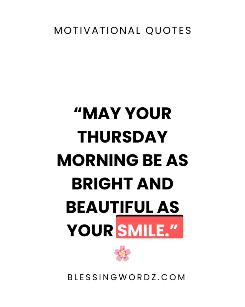 Blessing Good Morning Thursday