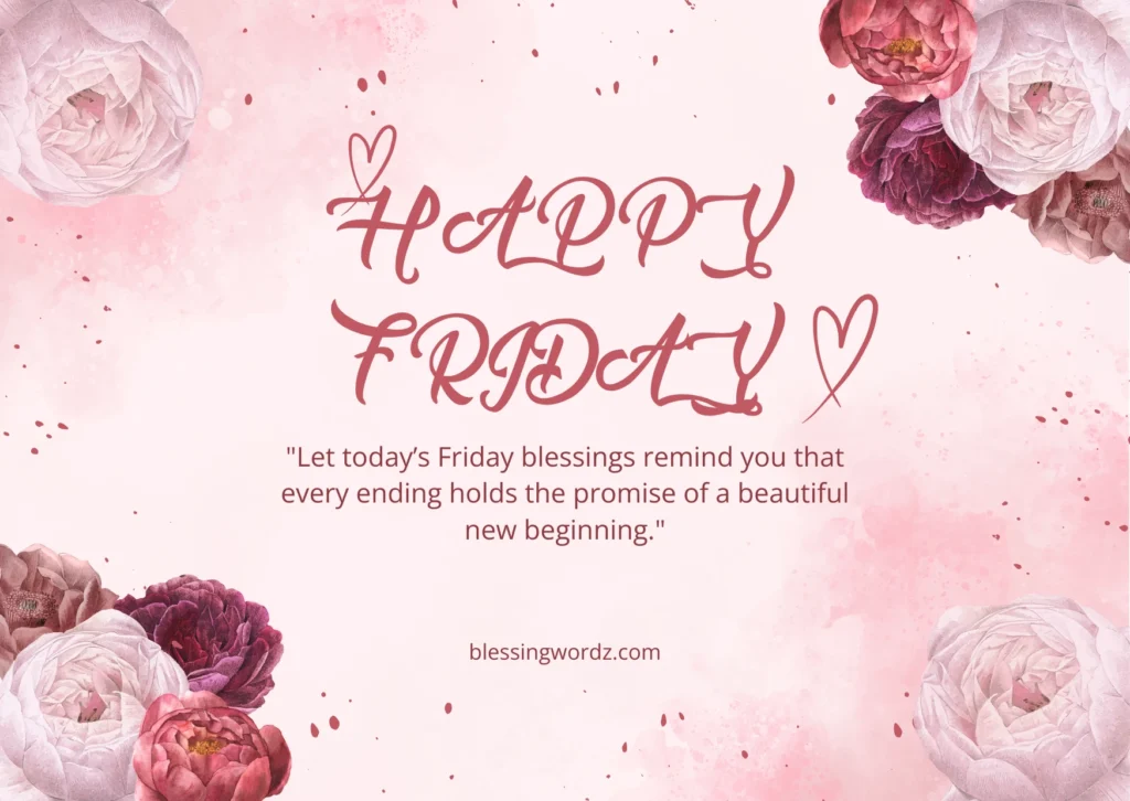 friday blessings