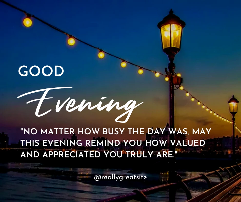 good evening prayers and blessings