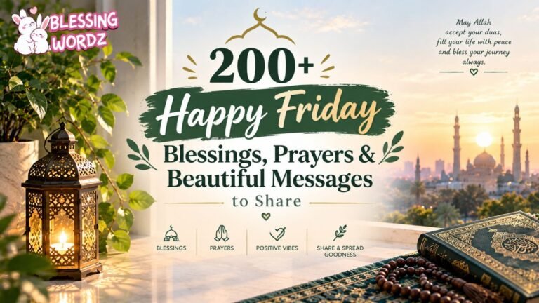 Happy Friday Blessings, Prayers & Beautiful Messages to Share