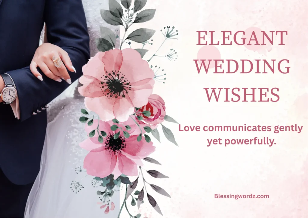 Elegant Wedding Wishes