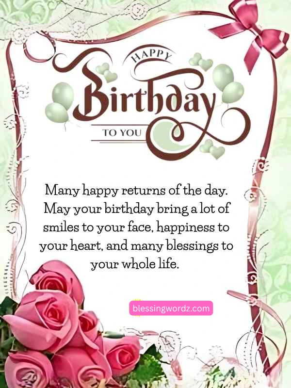 special birthday wishes