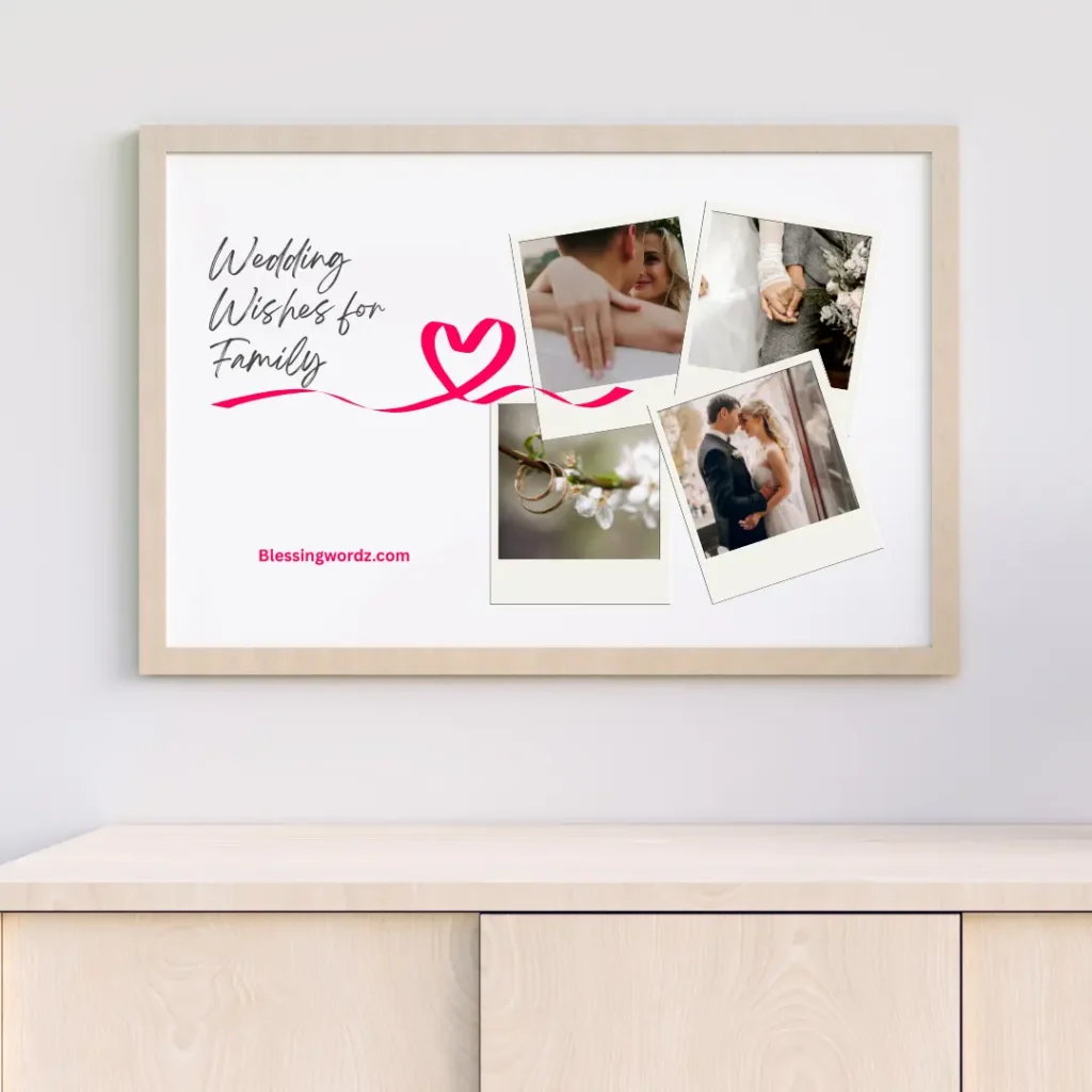 Wedding Wishes for Family