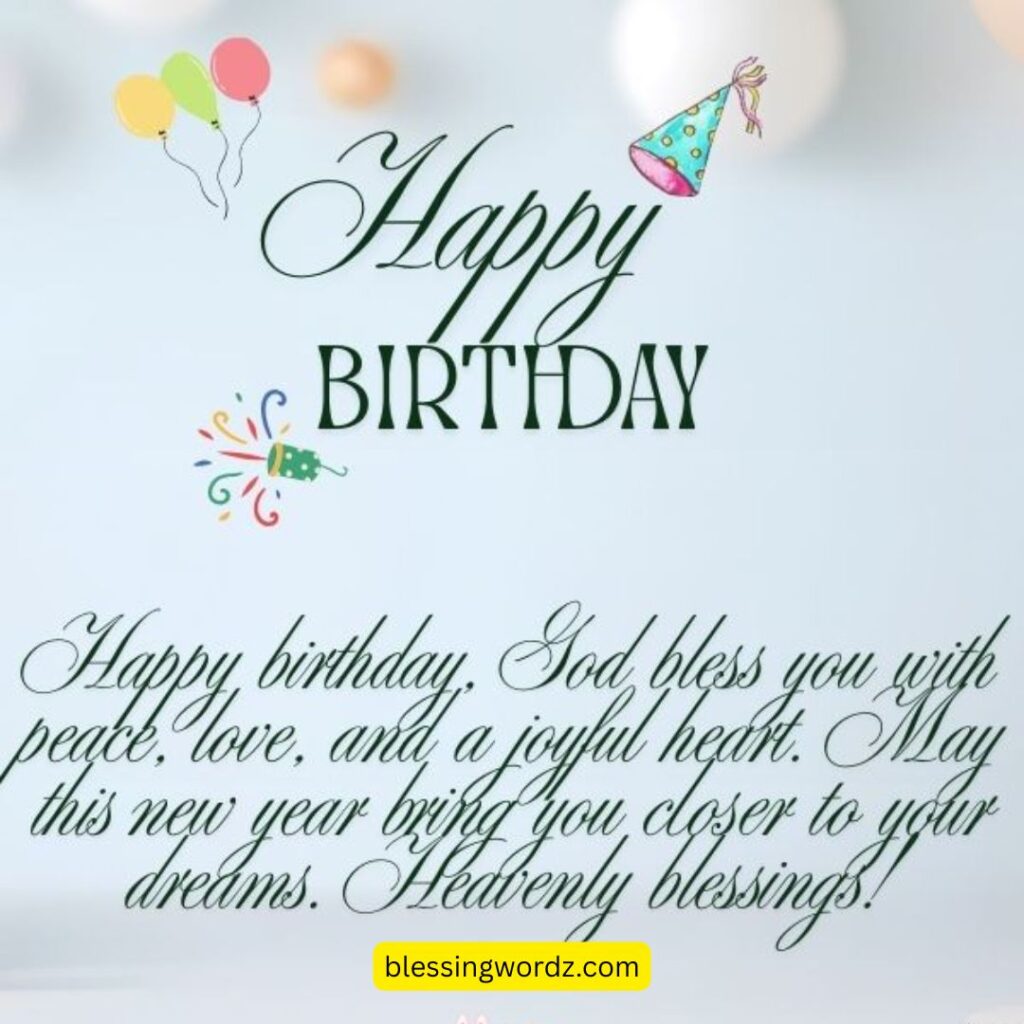 blessing simple birthday wishes