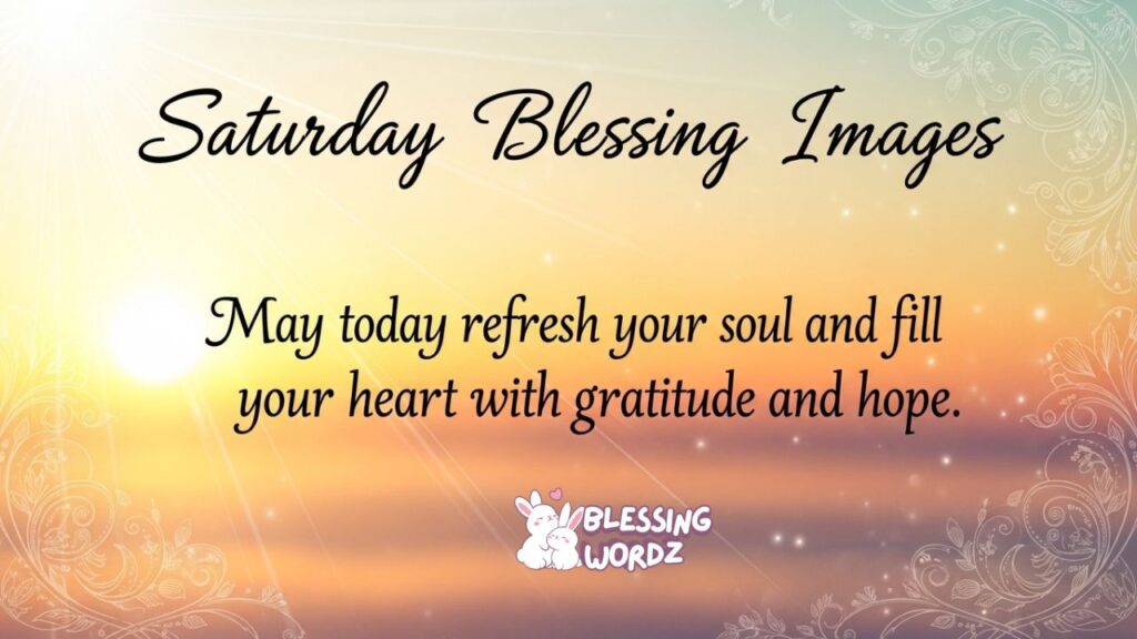 saturday blessings images