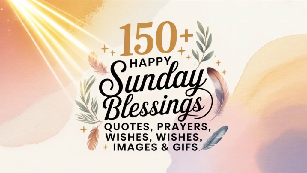sunday blessings