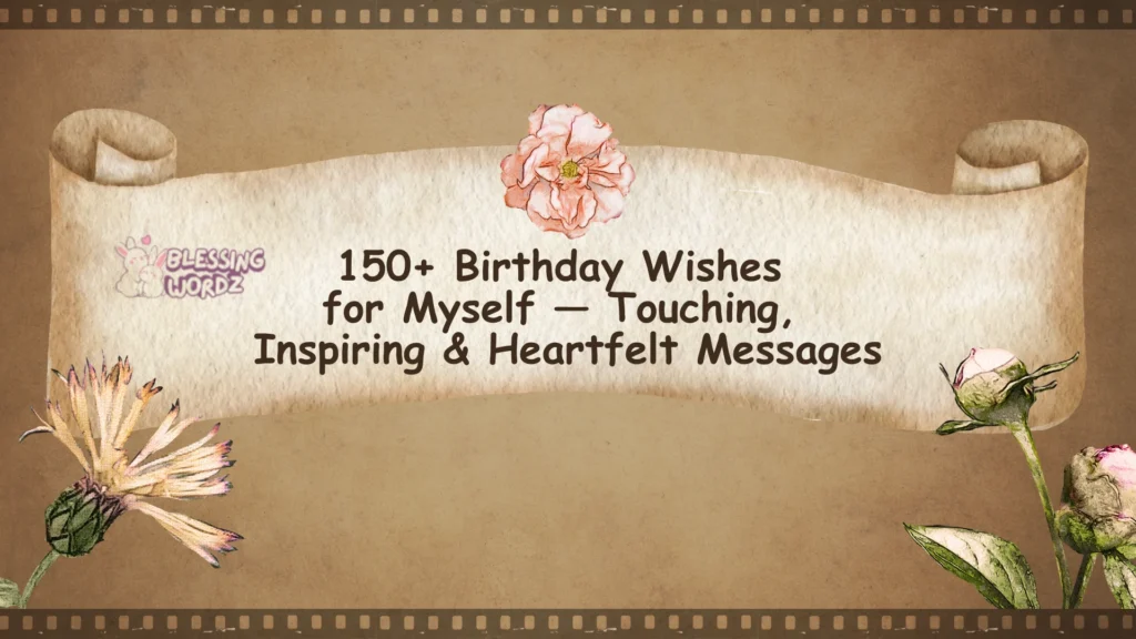 Birthday Wishes for Myself