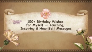 Birthday Wishes for Myself