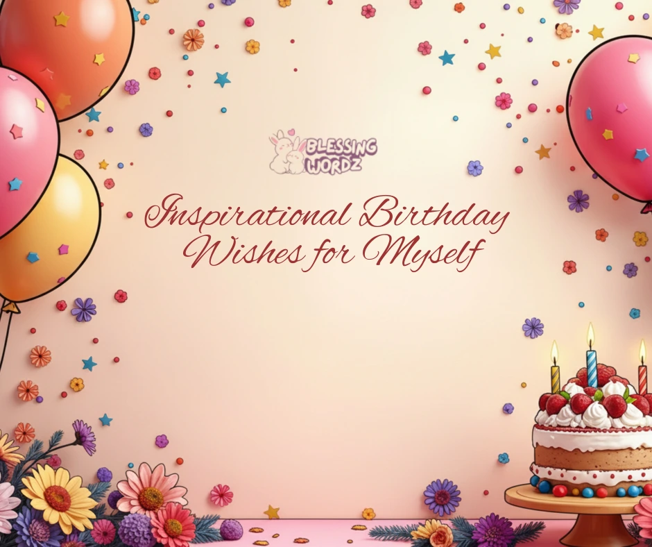 Inspirational Birthday Wishes for Myself