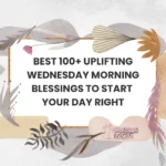 Wednesday Morning Blessings