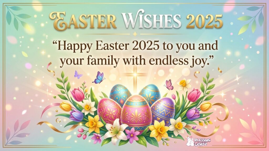 Easter Wishes 2025
