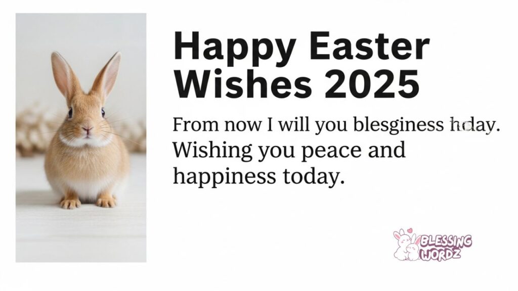 Happy Easter Wishes 2025