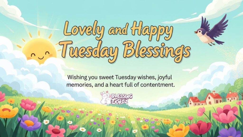 Lovely and Happy Tuesday Blessings