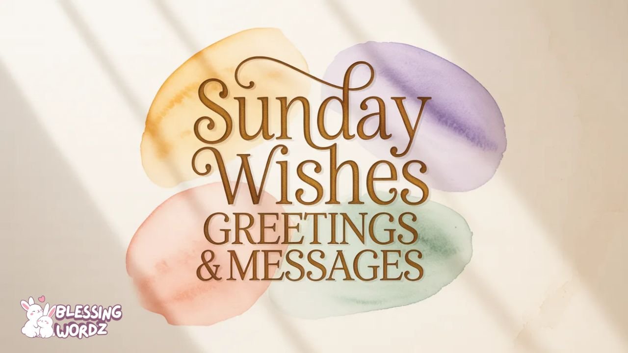 Sunday Message Post Idea 150+ Happy Sunday Blessings, Quotes, Prayers, Wishes, Images & GIFs