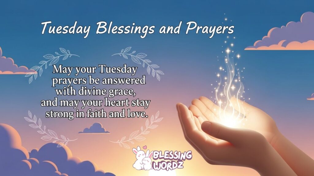 Tuesday Blessings and Prayers