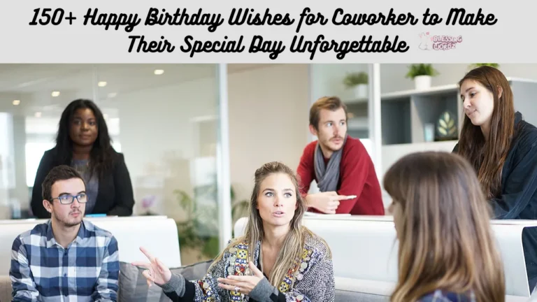 Happy Birthday Wishes for Coworker