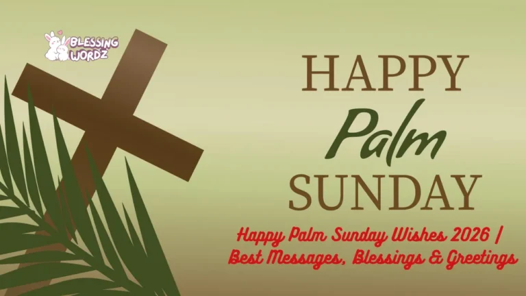 Happy Palm Sunday wishes