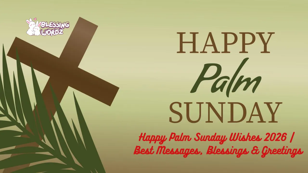 Happy Palm Sunday wishes