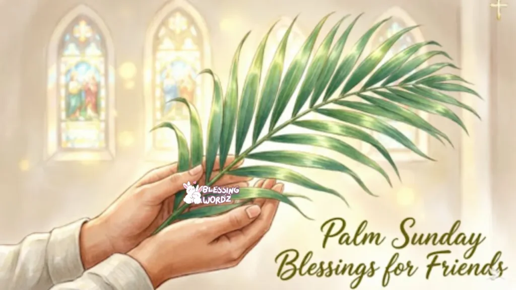 Happy Palm Sunday wishes for friends