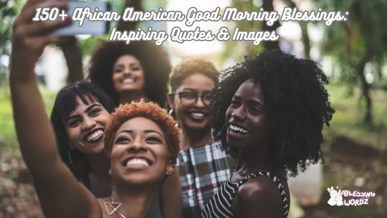 African American Good Morning Blessings