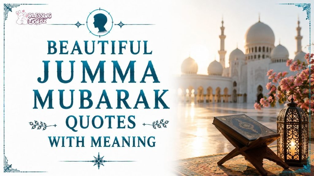 Beautiful Jumma Mubarak Quotes with Meaning