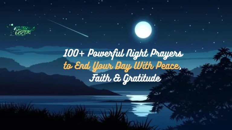 Night Prayers