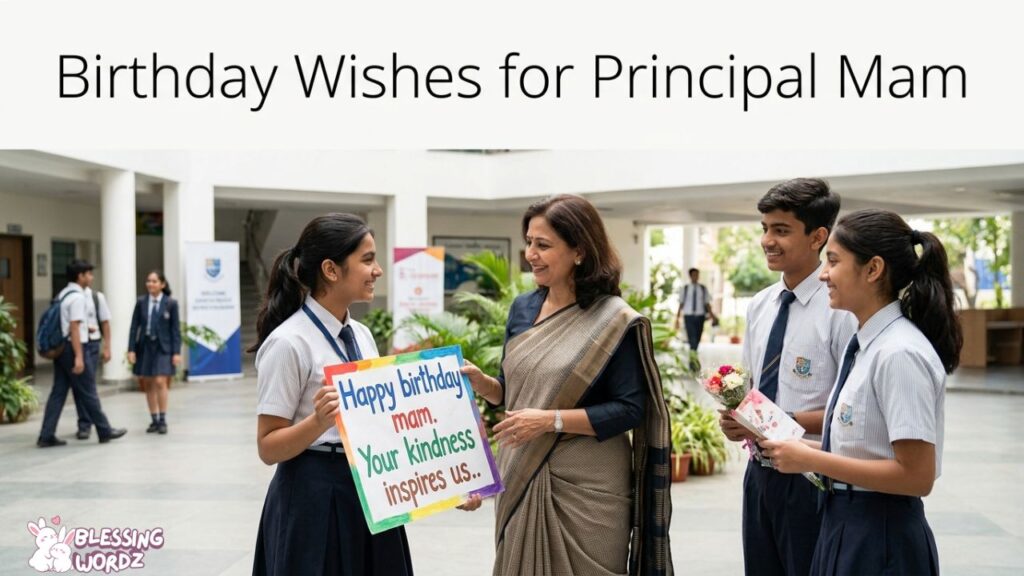 Birthday Wishes for Principal Mam