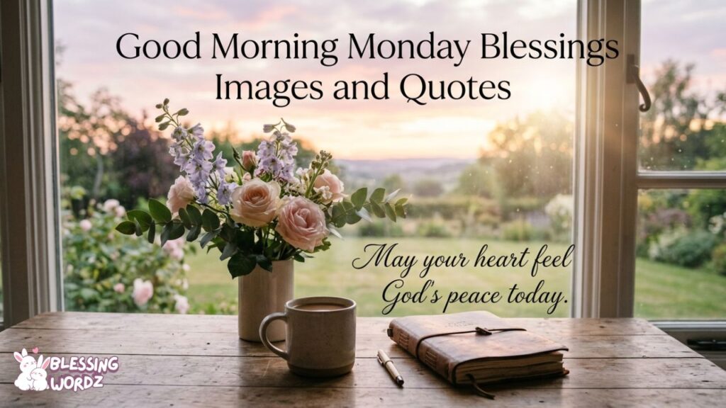 Good Morning Monday Blessings Images and Quotes