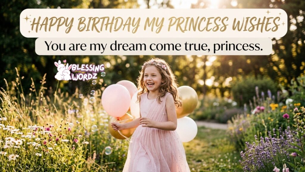 Happy Birthday My Princess Wishes