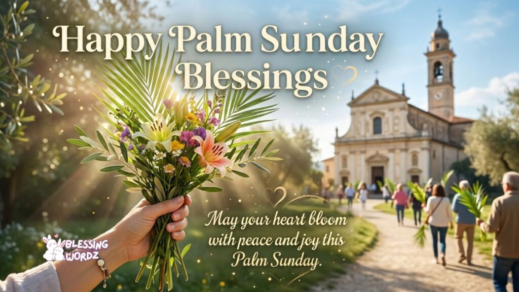 Happy Palm Sunday Blessings