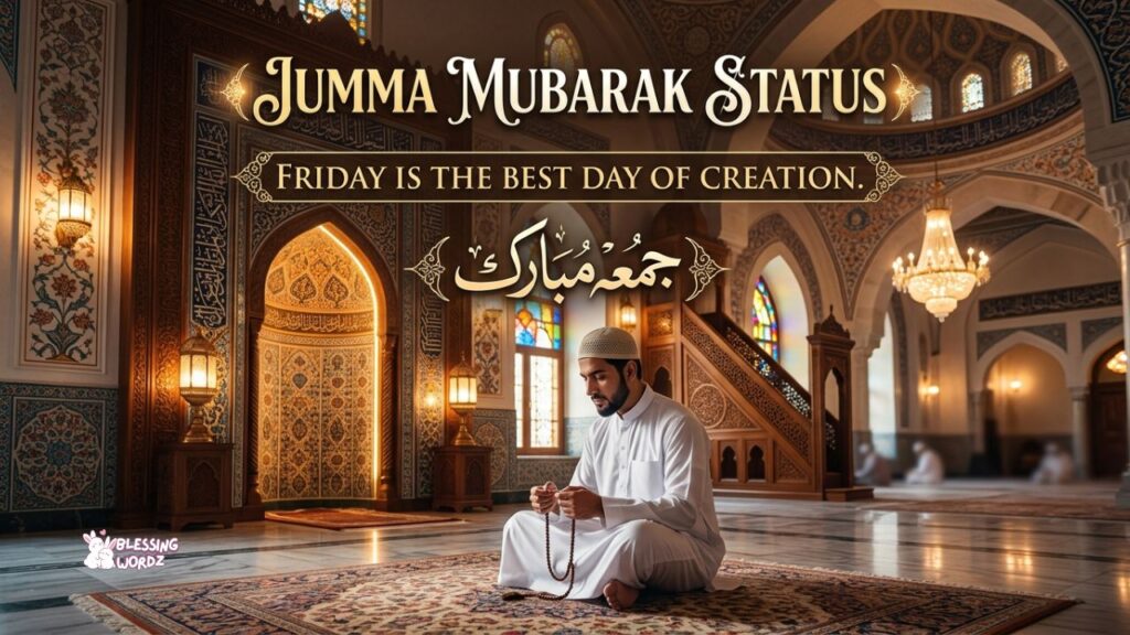 jumma mubarak status