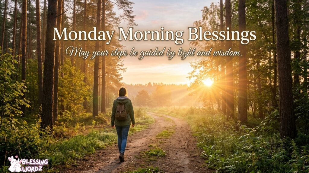 Monday Morning Blessings