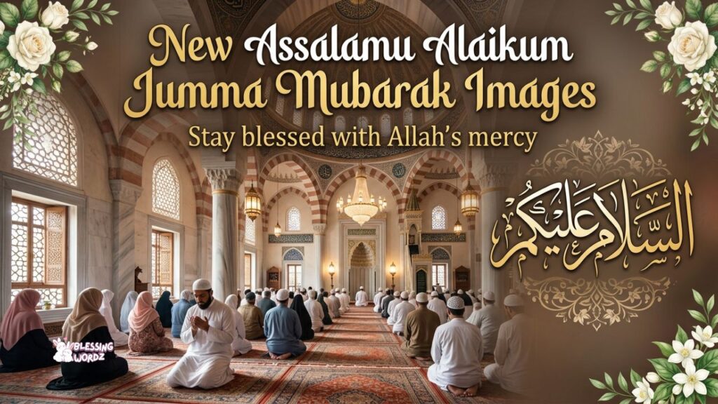 New Assalamu Alaikum Jumma Mubarak Images
