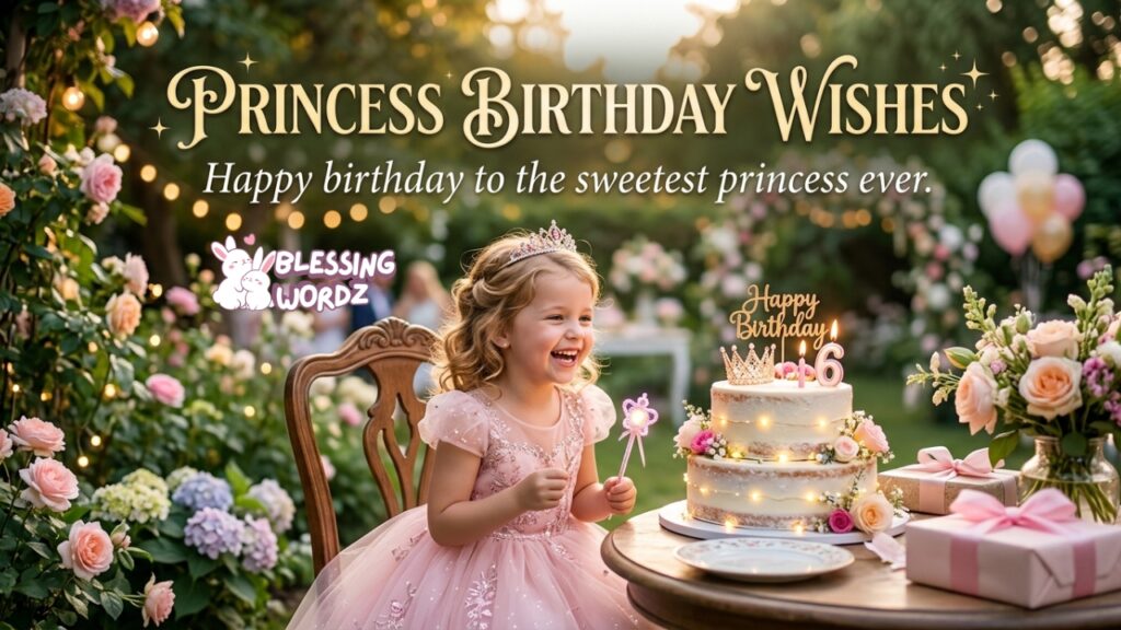 Princess Birthday Wishes