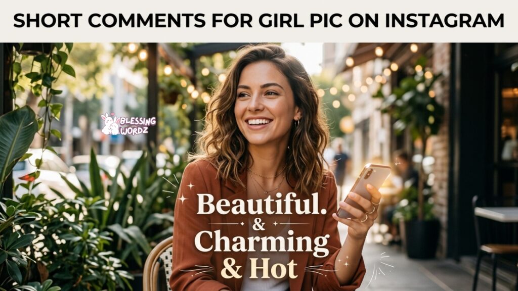 Short Comments for Girl Pic on Instagram