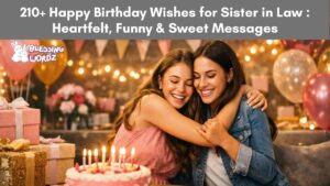 Birthday wishes for sister in law