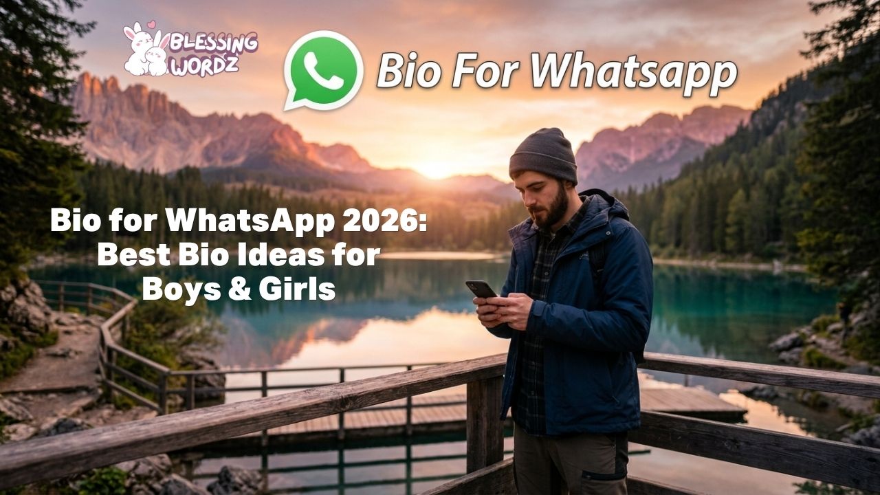 Bio for WhatsApp