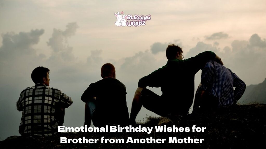 Emotional Birthday Wishes for Brother from Another Mother 