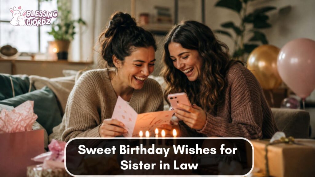 Sweet Birthday Wishes for Sister in Law