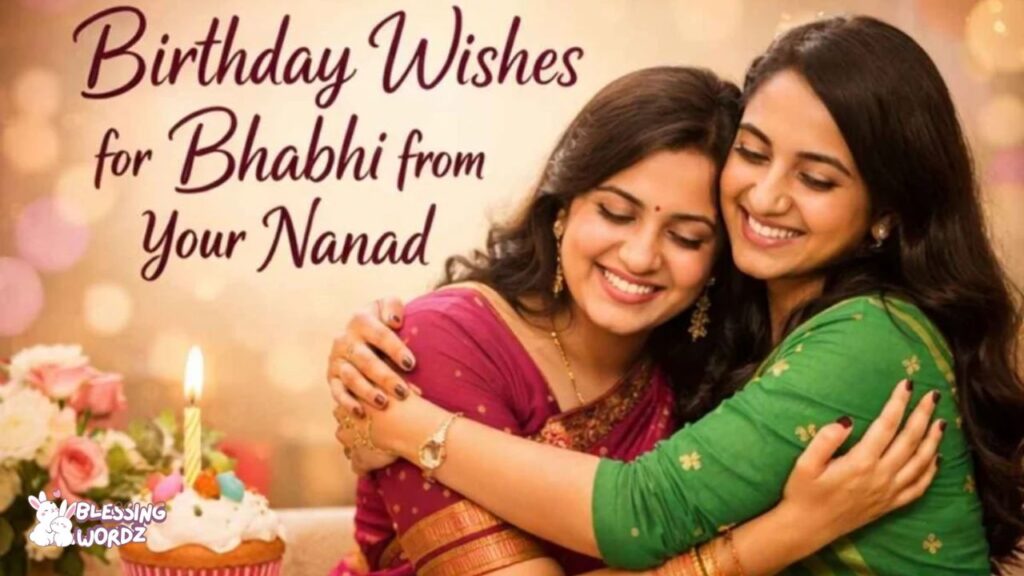 Birthday Wishes for Bhabhi from Nanad