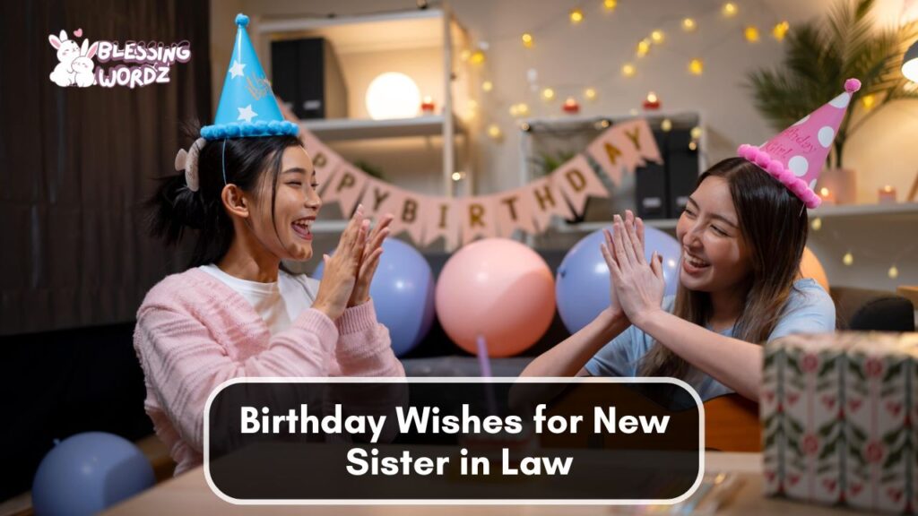 Birthday Wishes for New Sister in Law