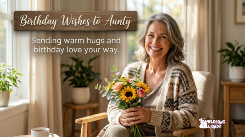 Birthday Wishes to Aunty