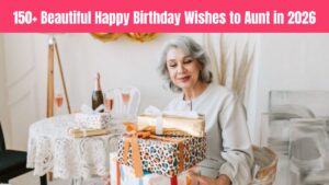 Birthday Wishes to Aunty