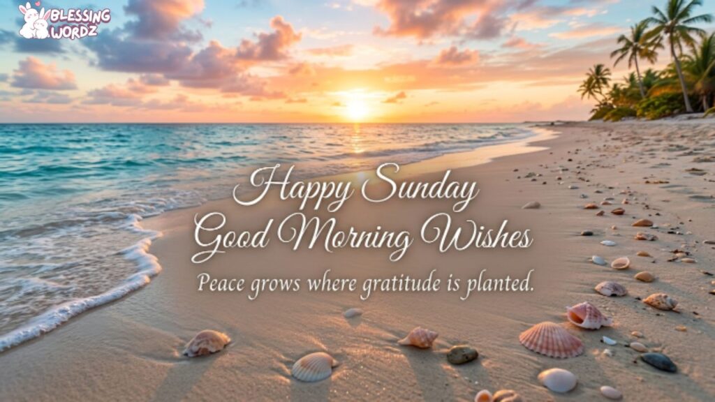Happy Sunday Good Morning Wishes